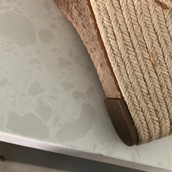 Cute Safari, Michael Kors wedges tan, brown striped - Picture 5 of 6